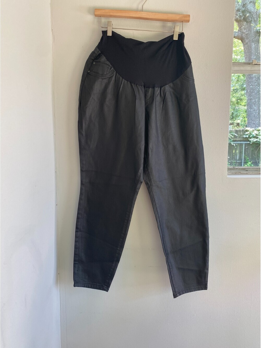 NEW Motherhood Maternity Pants Womens 2X Stretchy Fabric Perfect Belly Fit